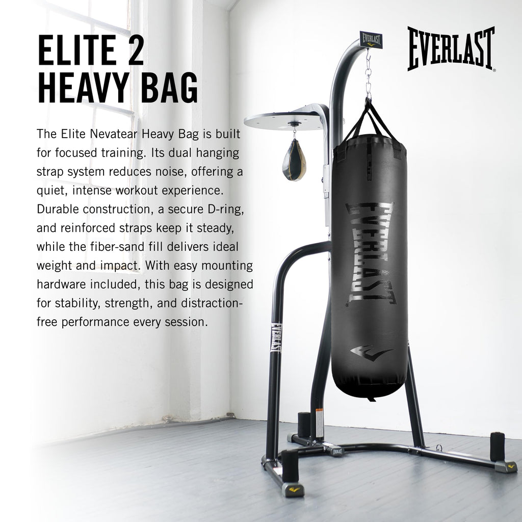Elite Heavy Punching Bag for Boxing & MMA Training