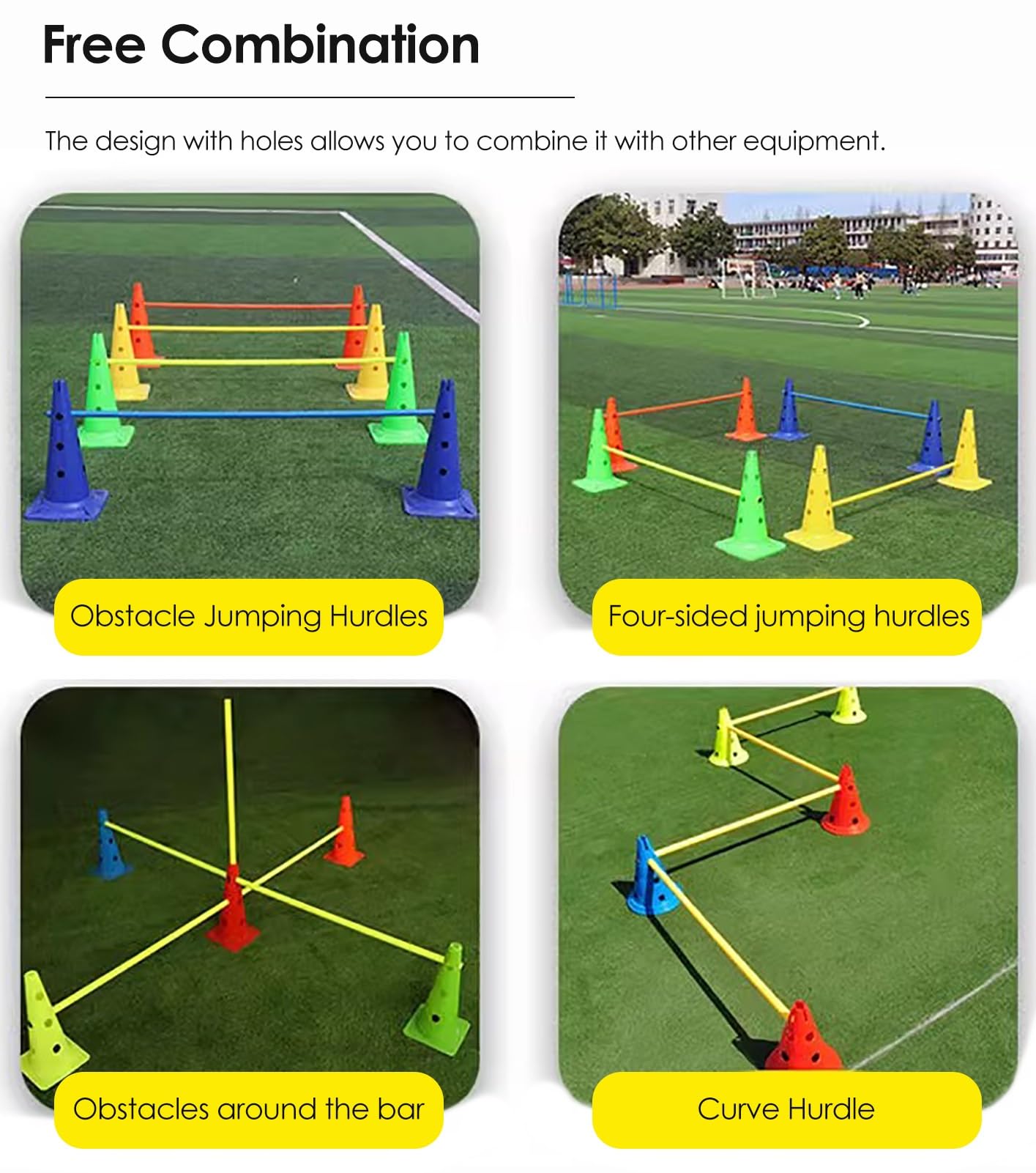 Kids Speed & Agility Training Set with Hurdles
