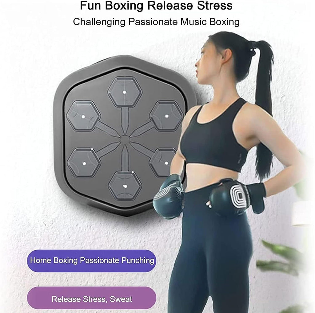 Music Boxing Training Machine with LED Lights
