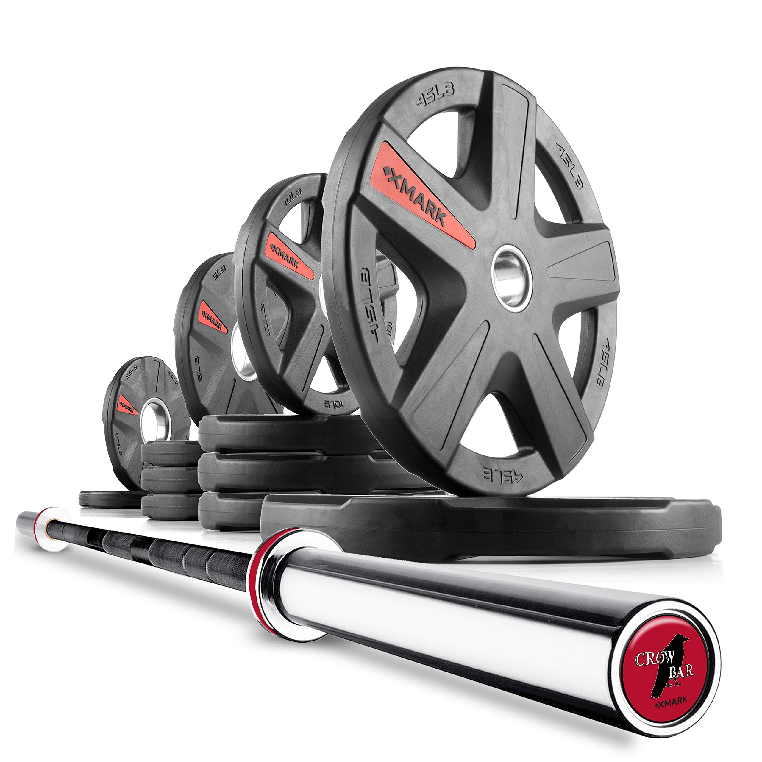 Olympic Weight Set with 7ft Barbell
