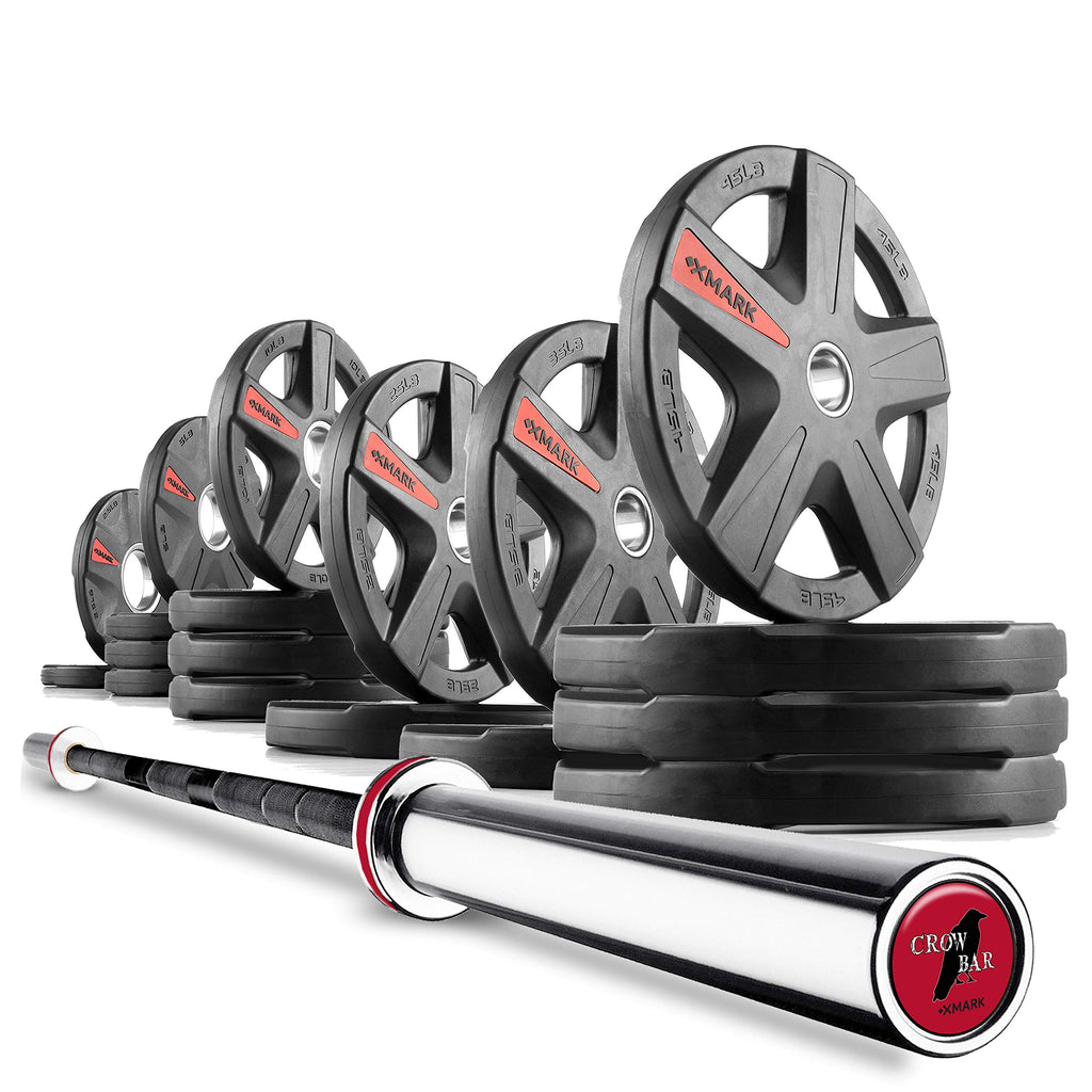 Olympic Weight Set with 7ft Barbell