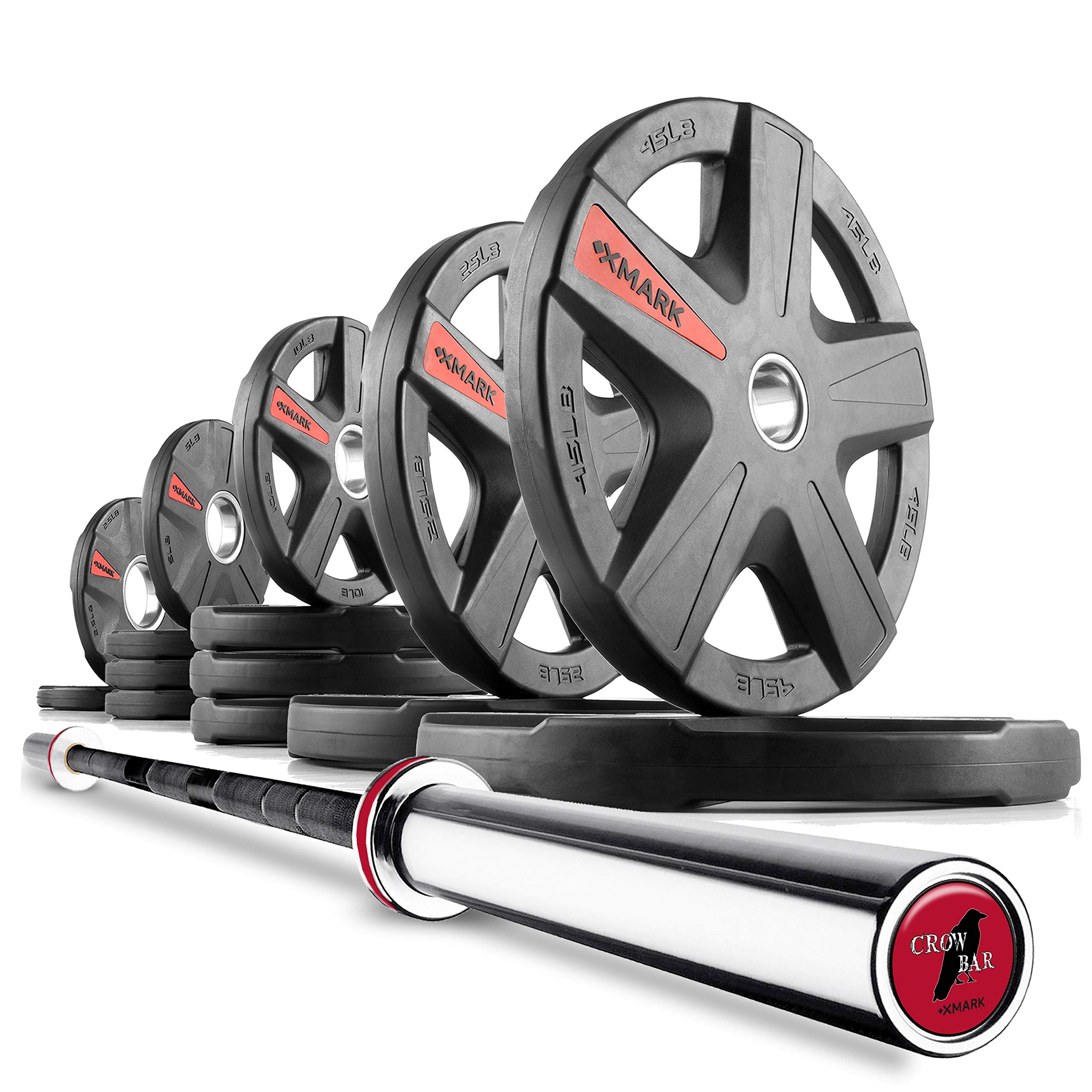 Olympic Weight Set with 7ft Barbell