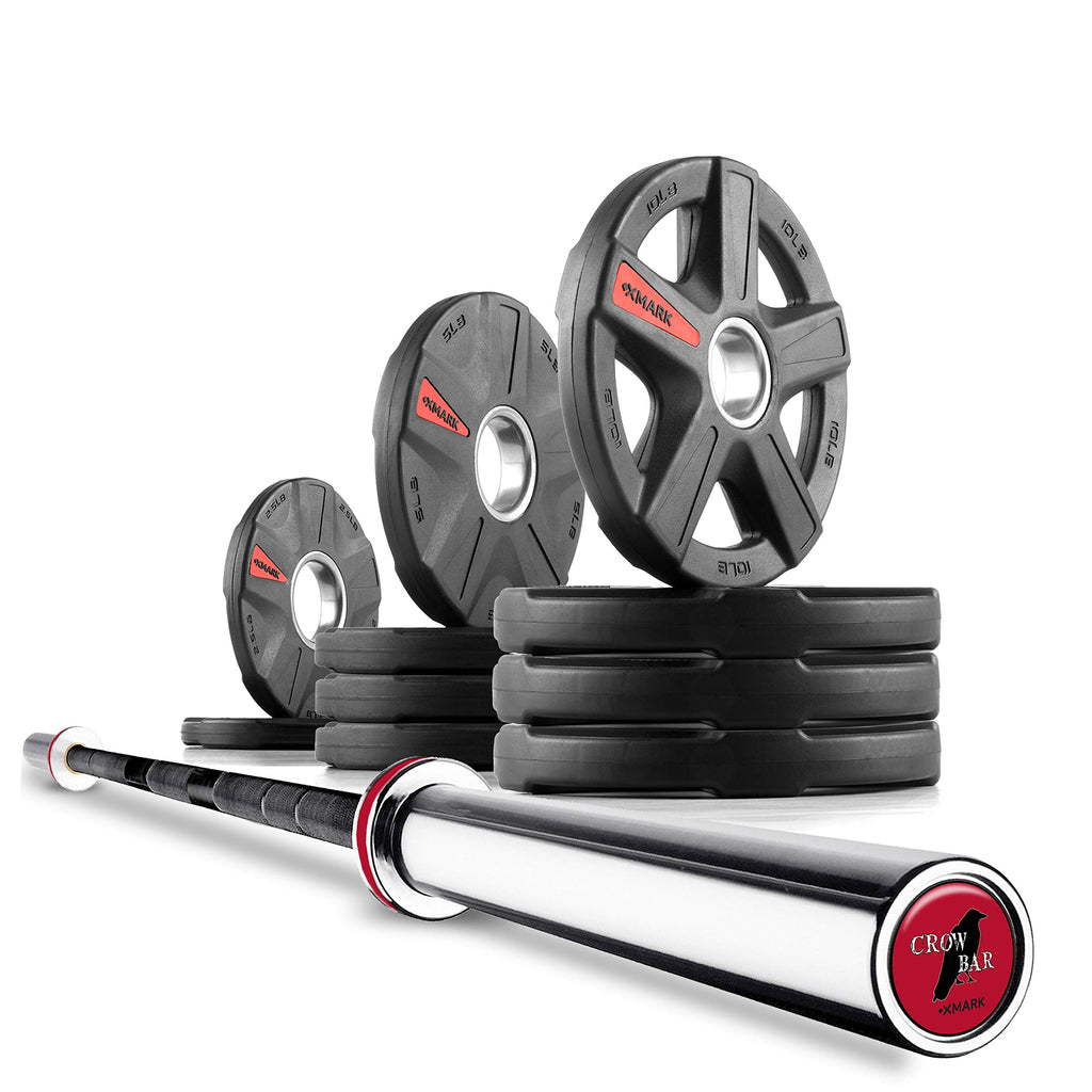 Olympic Weight Set with 7ft Barbell