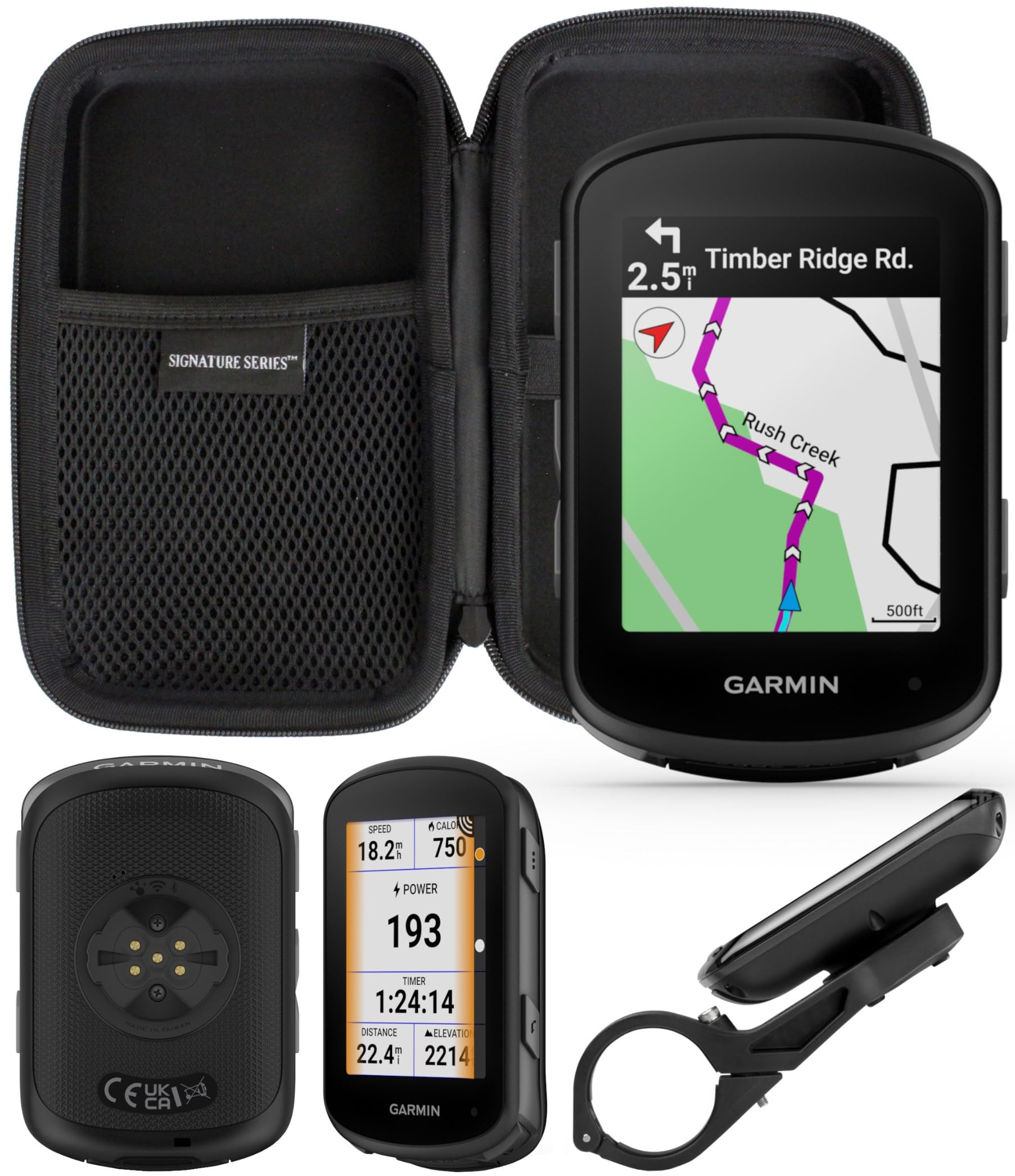 GPS Cycling Computer with Protective Hard Case
